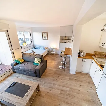 Le Petit Massena-cosy 2 Pers Balcon- Part Dieu 아파트 리옹
